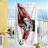 Cristiano Ronaldo Juventus Beach Towel High Absorbency & Quick-Dry Comfortable Lightweight Perfect for Traveling Yoga Camping and Swimming