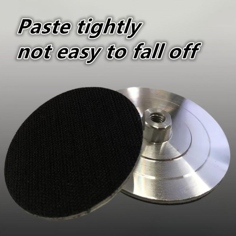 4" M14 Aluminum Backing Plate – for Hook-and-Loop Polishing Pads, Low-Speed Grinders Only