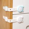 Adjustable Multifunctional Anti Pinch Drawer Lock With Cartoon Lock Buckle