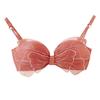 Women Fashion Creative American Vintage Sexy Wireless Underwear Removal Shoulder Straps Bra Butterflies Shape Sweet Bandeau Brassiere Trend Bikini