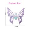 Cute Butterfly Wings Colorful Lights Sound Effects Girl Angel Elf Feathers Electric Back Decoration Girl Lights Moving Toys