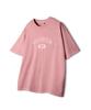 HOOVES Pigment Washed Graphic Short Sleeve T-Shirt [Washed Pink]