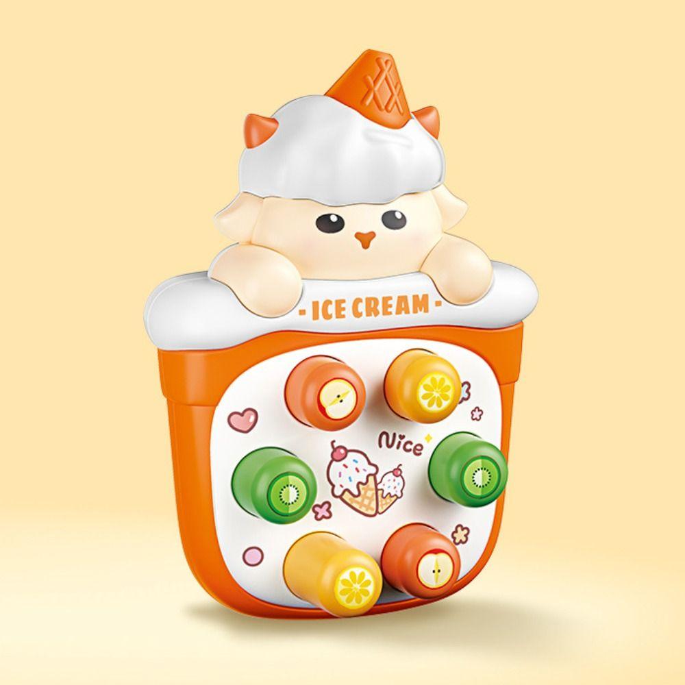 Colors Randomized Happy Groundhog Children's Toy Relaxation Whack Mole Game  Girls