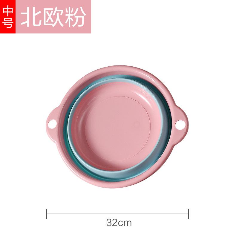 Home foldable washbasin, hand washing basin, plastic washbasin, portable travel foldable basin