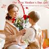 100 Pieces Water Proof Rose Bouquet Bags Transparent Plastic Floral Wrapping Bag Home Decoration