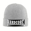 New Hardcore Warm Knitted Cap Fashion Bonnet Hat Autumn Winter Outdoor Beanies Hats For Unisex Women Adult
