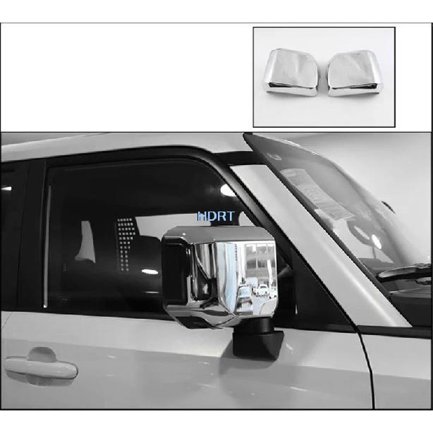 Car Styling Rear View Mirror Reflective Mirror Reverse Mirror Cover For Toyota Land Cruiser 250 Prado LC250/Lexus GX550 2024 + Prado LC250