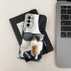 Jack Russell Terrier Dog  Case For Samsung Galaxy A73,52,71,22,Note,31,8,9,53,32,72,41,J7,Soft Black Silicone Cover