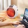 900W Plug-In Elektrische Heizung Heizlüfter Tragbare Desktop Wärmer Maschine Energiesparende Desktop Heizung Sicherheit Heizung Heizung Herd