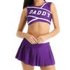 Halloween Carnival Party Cheerleading Cosplay Costume School Girl Uniform Set Sport Outfits