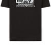 Emporio Armani Ss23 Ea7 Letter Logo Print Crew Neck Short Sleeve T-Shirt Men Tops Black 3RPT01-PJ02Z-1200
