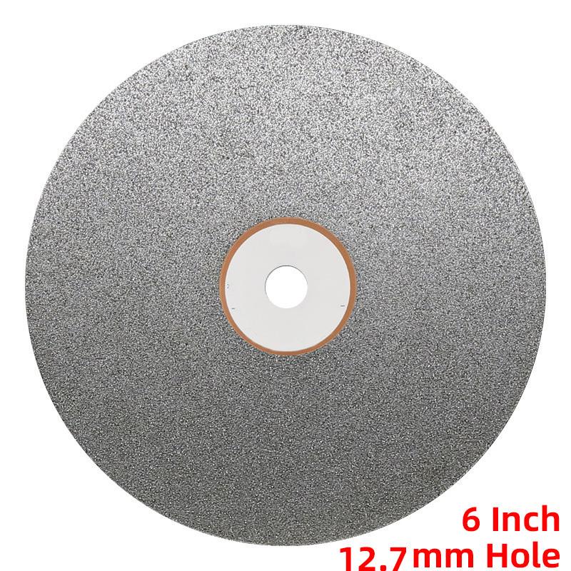 Cheap 1PCS 80 3000 6" 150MM Diamond Coated Flat Lap Disc Jewelry