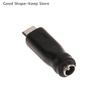 1 PC DC Power Adapter Converter with 5.5x2.1mm Female Jack to USB Type-C Male Connector