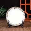 1Pc Triangular Stands, Compact and Portable, Plastic Material, White and Brown, Boho Style, Ideal for Crafts,Home Decor