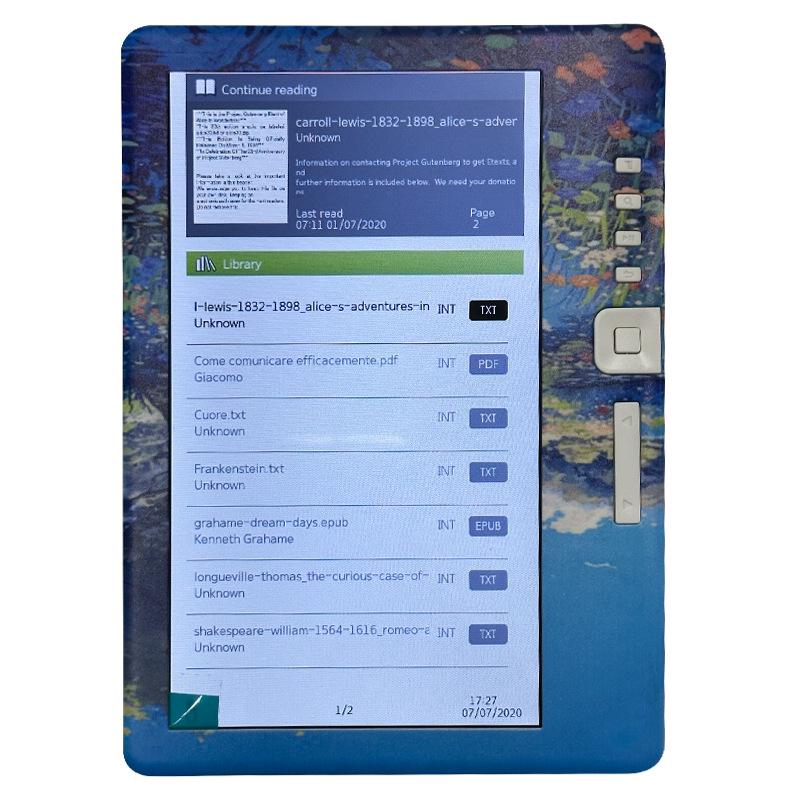 7-inch Color Screen E-book Reader for Cross-border Learning and Color Painting