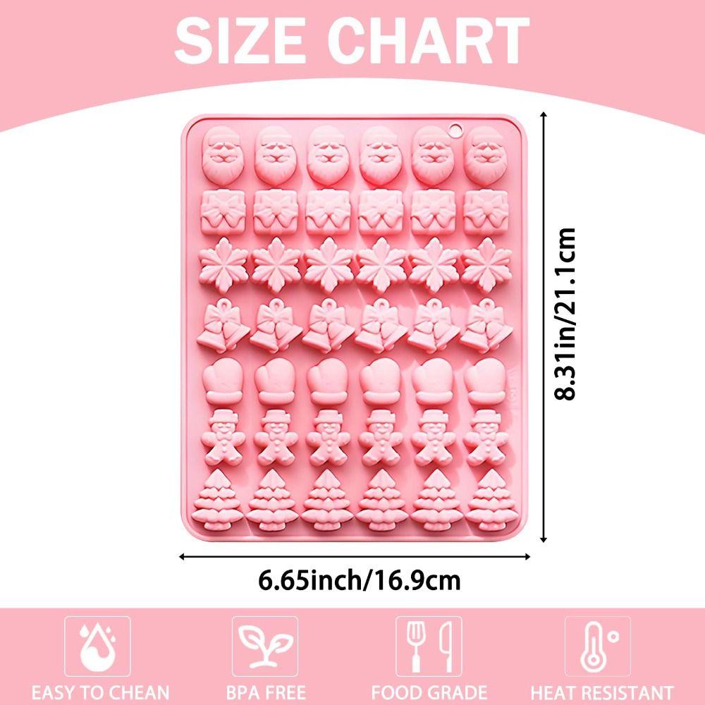 Christmas Theme Mousse Cake Mold Reusable Baking Mould Chocolate Dessert Mold  Dessert Making