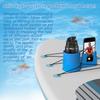 1pcs 2-In-1 Stand-Up Paddleboard Storage Rack With Functions Of Stand-Up Surfboard Phone Cup Holder Suitable For Canoe Kayaks