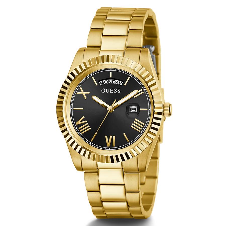 Guess Gold Stainless Steel Men's Quartz Watch with Date - GW0265G3