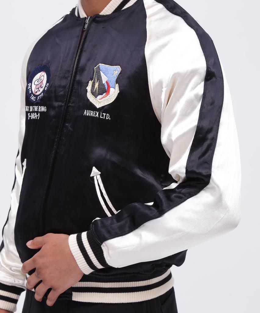 VELVETEEN SKA JACKET WHITE TIGER Velveteen Ska Jacket White Tiger XL 415 Burgundy [Avirex] Men's 783-4252017