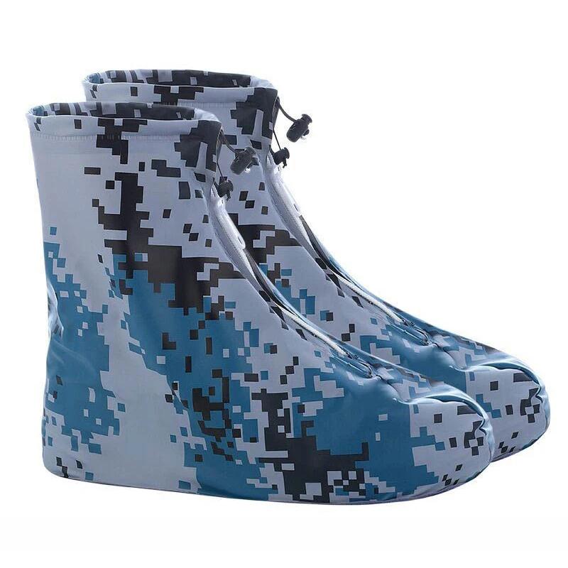 Children Shoe Cover Waterproof Silicone Sport Rain Boot Cover with Layer Non-slip Material Wear-resistant Thick Shoes Cover