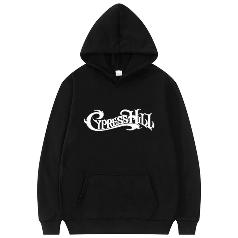 Rapper Cypress Hill Logo Hoodie Men's Women's Fashion Oversized Hooded Sweatshirt Unisex Skeleton Print Pullover Hoodies