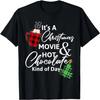 É um Dia de Filme de Natal e Chocolate Quente Camiseta