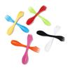 Łyżeczka do deserów Wielofunkcyjny przybór Otwieracz do puszek Sztućce Łyżka do dań zachodnich Otwieracz do butelek Widelec Spork Łyżka widelec Plastikowa łyżka