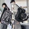 College Student Men's Outdoor Sports Basketball Bag Female Middle School Student Contrast Color Backpack