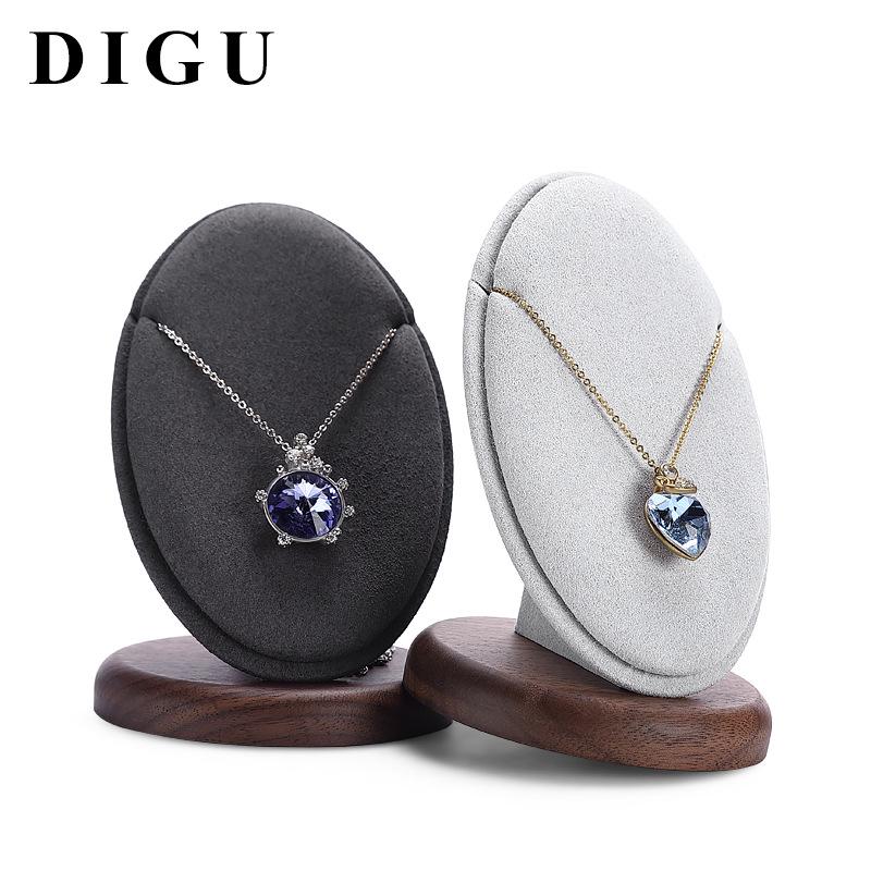 

Подставка для украшений Digu из дерева черного ореха для ожерелий и подвесок