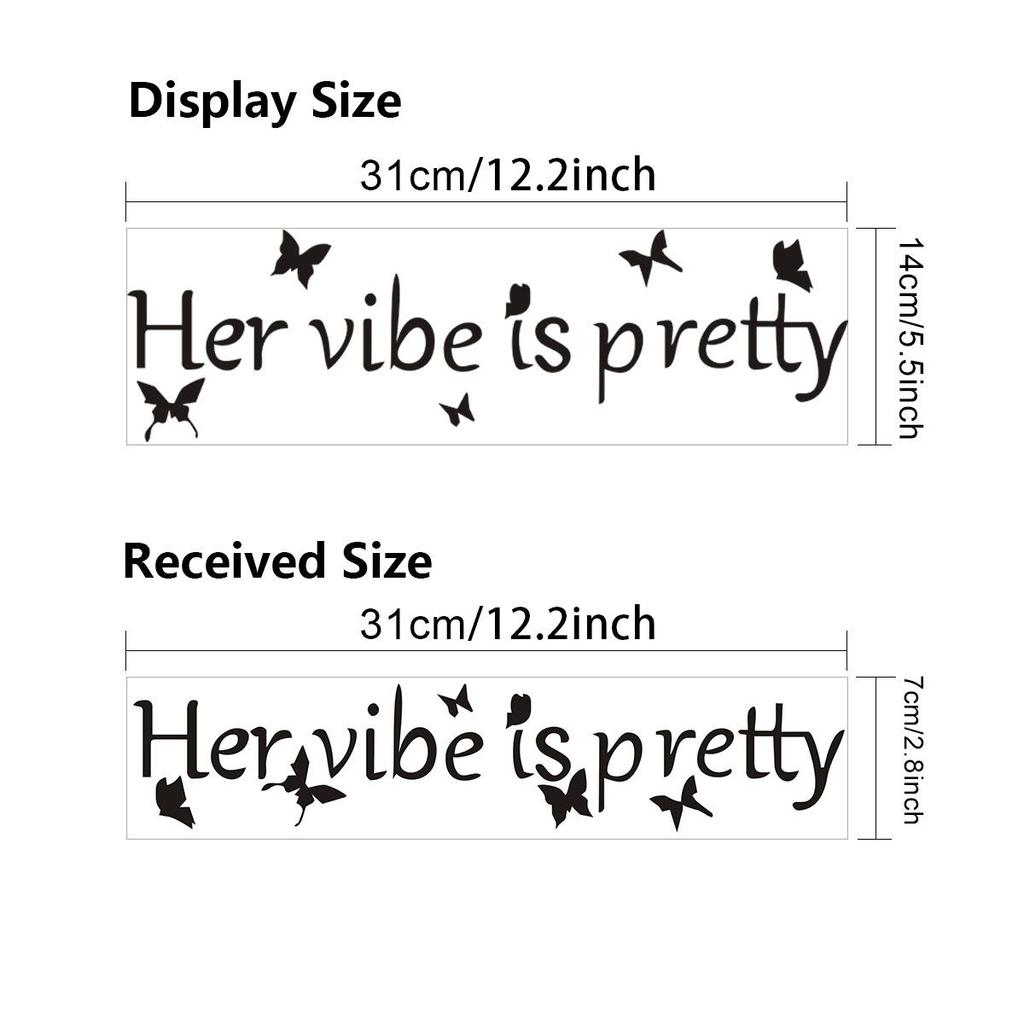 13 Stiluri Autocolante Slogan Impermeabile pentru Chiuveta de Baie și Ușă - Decalcomanii de Perete Decorative Autoadezive