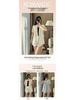 2025 Women's Summer White Blazer & Short Sleeve Suit Set - Plus Size, High-End, Fashionably Loose Fit