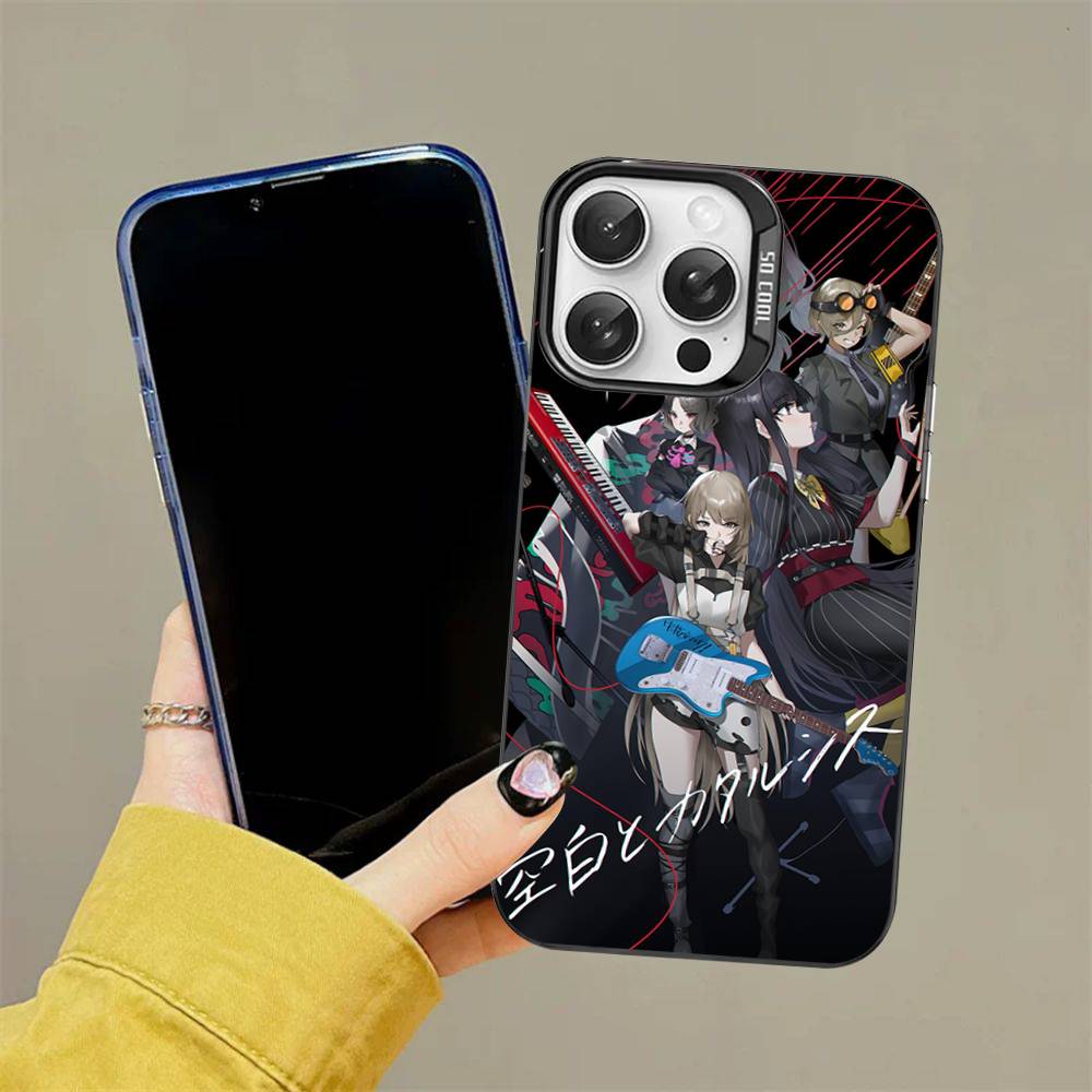 Music Anime Girls Band Cry Phone Case For IPhone 17 Air 16 15 14 13 12 11 Pro Max Color Hard Cover