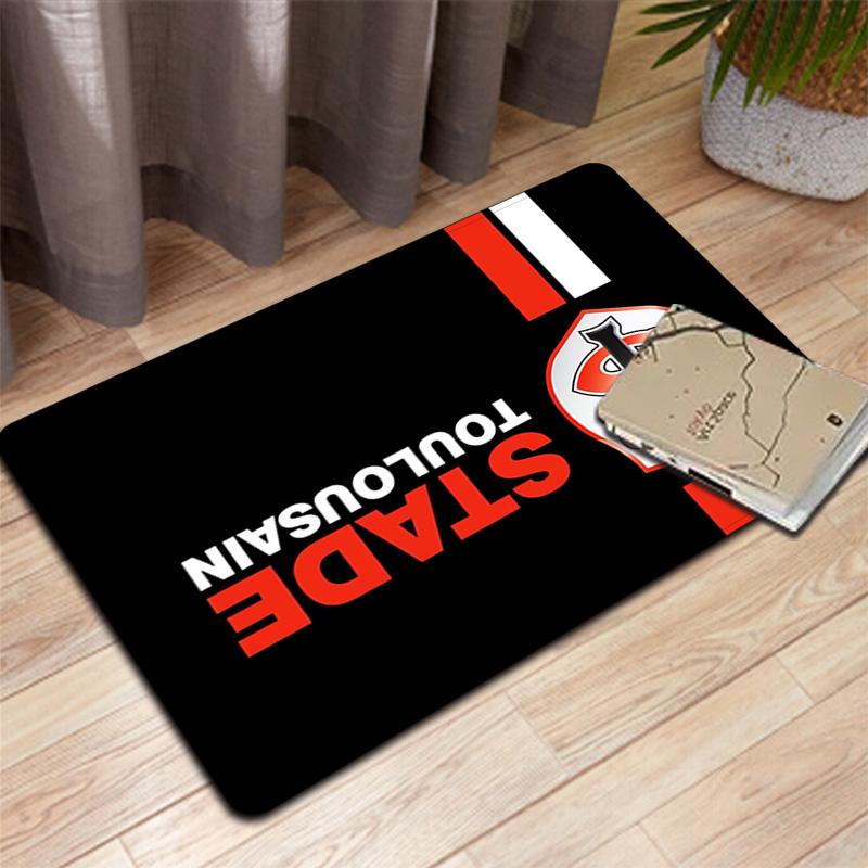 Stade Toulousain Rug Floor Mat for Living Room or Bedroom Soft and Comfortable Carpet a Gift for Birthday and Holiday.MFF0918281