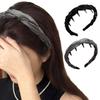 Rhinestoned Hairband For Women Toothcomb Design High Cranium Headdress Comfortable Hair Accessories Gift