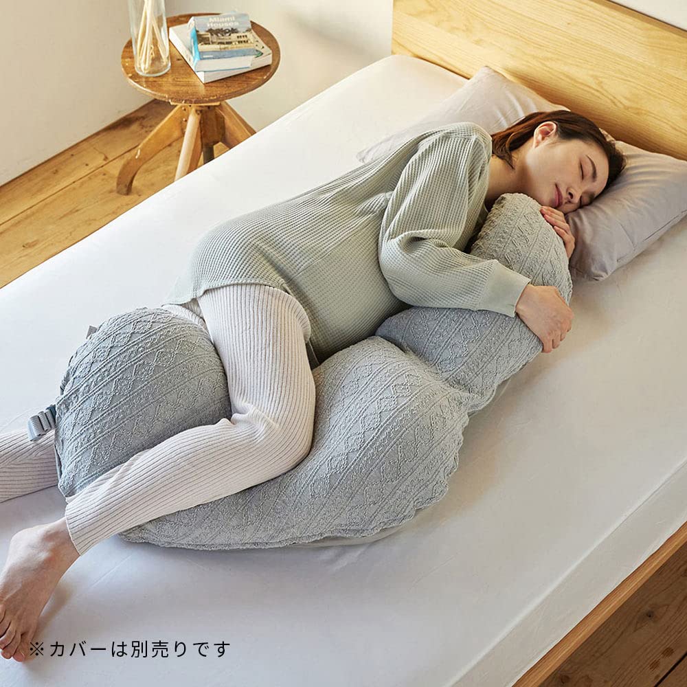 10mois Ficelle Pitatto Fit Kissen Lang, Mittel, Weiß, 22271007