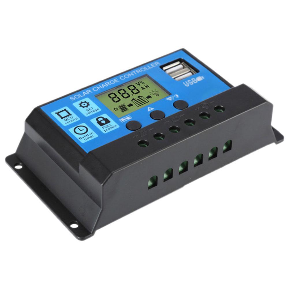 Regolatore di Carica Pannello Solare, Regolatore di carica solare automatico MPPT 12V 24V 10A Regolatore di Carica Pannello Solare, Regolatore di carica solare automatico MPPT 12V 24V 10A