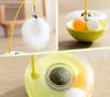 Interactive Cat Rolling Toy ABS Base with Feather Rolling Ball Anti Tipping Design for Cat Play Toy