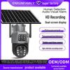 Solar-Powered 4G Outdoor Waterproof Dual Camera with HD Night Vision and Remote Monitoring