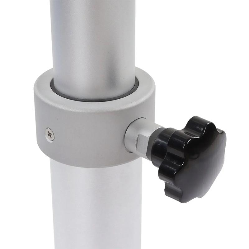 Noga Stołu do Kampera Stojak Stołu Noga Podstawy Stołu 460 do 700 mm Regulowana Obrotowa o 360° do Kampera Łodzi Jachtu Domu