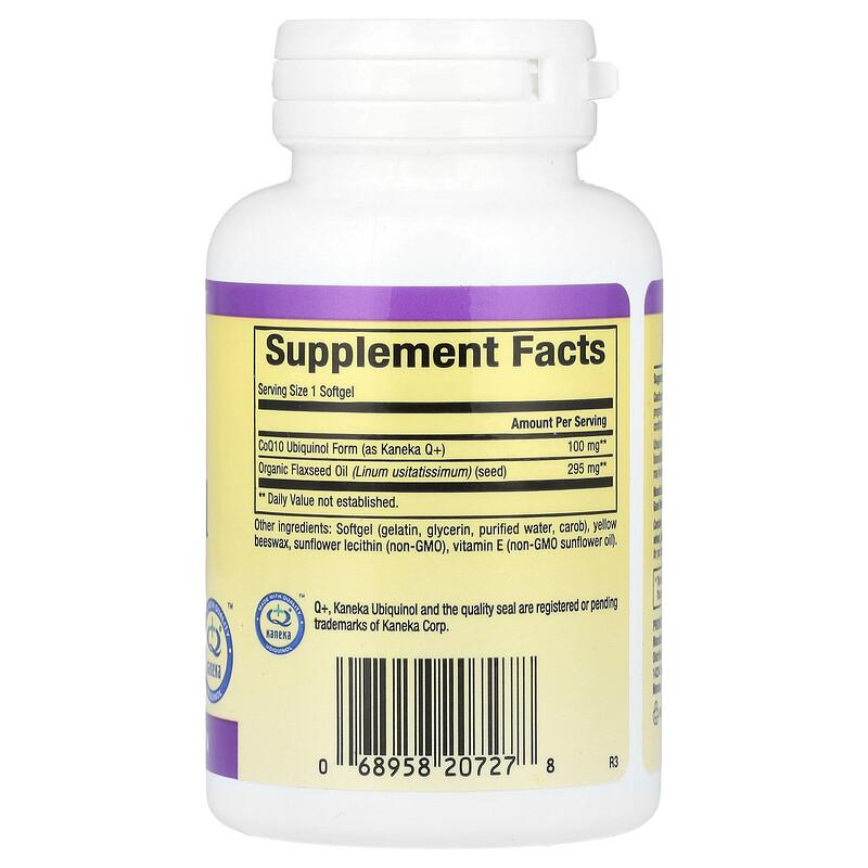 Ubiquinol, Active CoQ10, 100 Mg, 30 Softgels