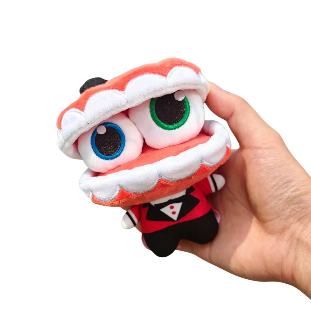 Kawaii The Amazing Digital Circus Plush Keychain Set 3pcs Pomni Jax Caine Soft Mini Dolls For Fans Bag Charm And Birthday Gift