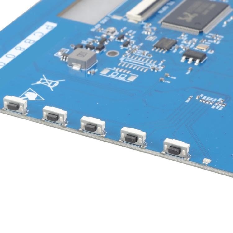 Industrial 800X480/1024X600 50Pin TTL Driver Board LCD HDTV Input Car Monitoring Touchable Control Screen Panel For 4B 3B+