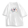 Trendy Brand American Simple Fashion Pure Cotton Half-Sleeved T-Shirt Men'S Loose Heavy Weight Versatile Light Luxury High-End Short-Sleeved Men