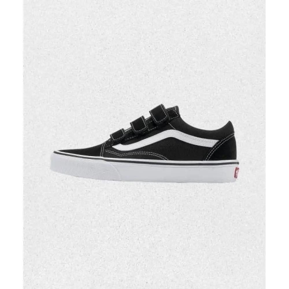 Vans Old Skool Velcro - Suede Canvas Black True White VN0A3D29OIU1 VSMY 1501189