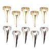 10PCS Hair Parting Ring Hair Selecting Tool for Halloween Cosplay Sectioning Hair Extensions