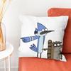 RRegular Rigby Show Pillow Case Plush Fabric Soft Pillowcase Double Sided Print Cushion Cover Household Gifts
