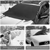 Protezione Universale per Parabrezza e Tergicristalli Auto - Tessuto Oxford 600D per Copertura Neve e Ghiaccio