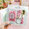 Sealing Wax Beads Box Set With Spoon Handle For Seal Stamp Making Cards Envelopes Wedding Invitations Packages Gift Wrap X3UC