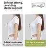 Women's Seamless Push Up Beauty Back Bra, Wireless Fixed Lift Tank Top, Anti-Sagging Side Support Bra