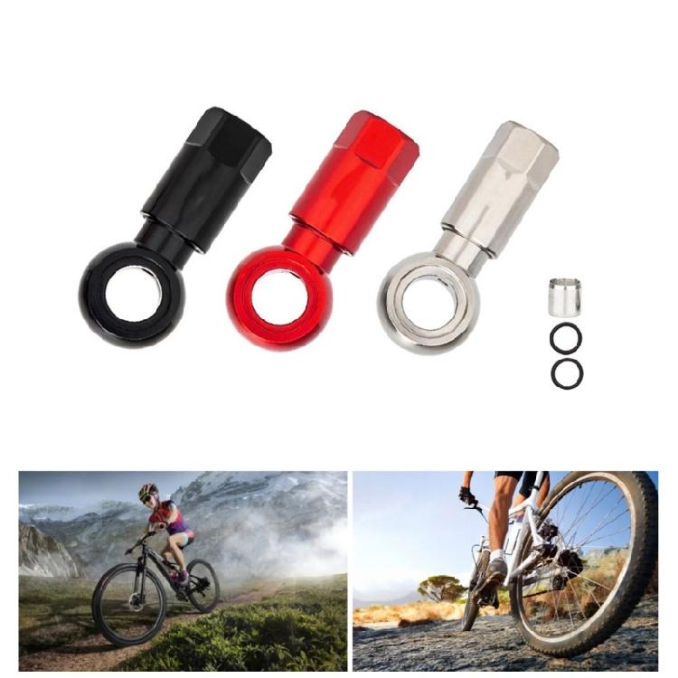 Aluminum Alloys Olivary Head Mountain Bicycles Component Bicycles Brake Fittings Hose Connector Accessories
